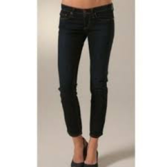 AG Adriano Goldschmied The Sweetie Crop Jeans-29R - Picture 1 of 8